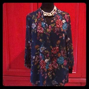 Beautiful sheer Kut from the Cloth sheer blouse